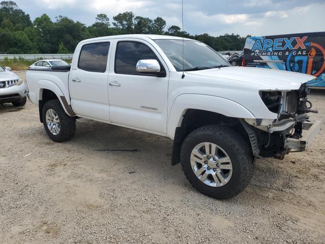 5TFLU4EN1DX070410 - 2013 TOYOTA TACOMA DOUBLE CAB WHITE photo 4