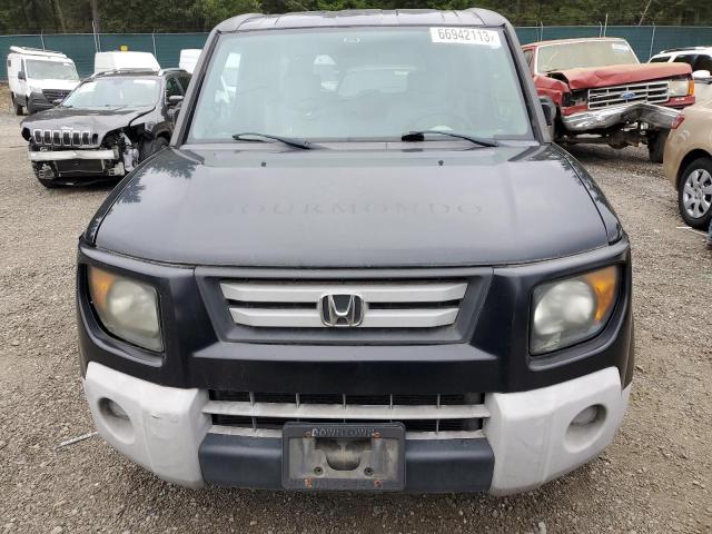 5J6YH28788L000244 - 2008 HONDA ELEMENT EX BLACK photo 5