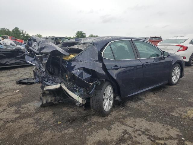 4T1C11AK9MU405638 - 2021 TOYOTA CAMRY LE BLUE photo 3