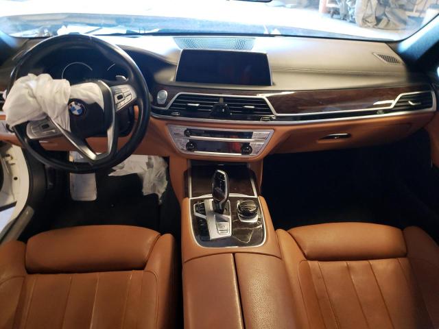 WBA7E4C56JGV23446 - 2018 BMW 740 XI WHITE photo 8