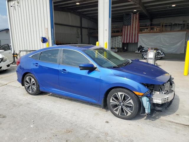 19XFC1F3XGE016619 - 2016 HONDA CIVIC EX BLUE photo 4