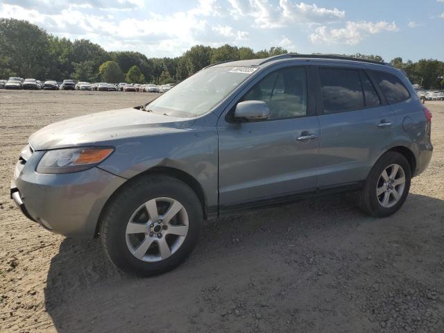 5NMSH13E87H042859 - 2007 HYUNDAI SANTA FE SE GRAY photo 1