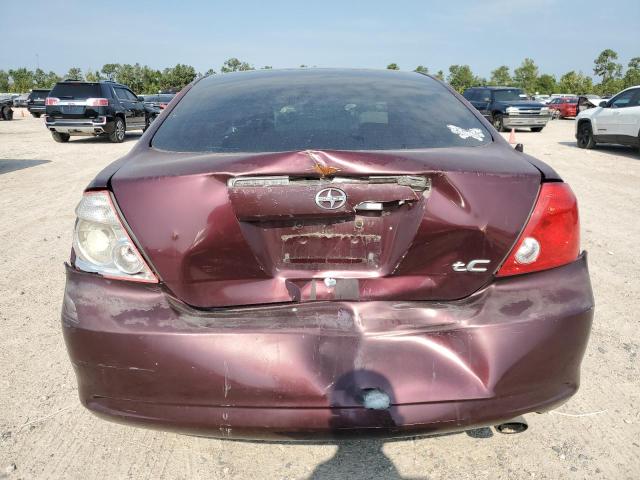 JTKDE177450057863 - 2005 TOYOTA SCION TC მუქწითელი ფოტო 6