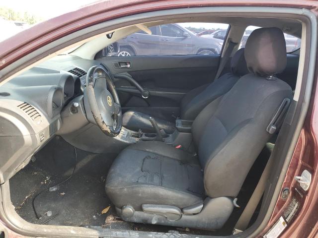 JTKDE177450057863 - 2005 TOYOTA SCION TC მუქწითელი ფოტო 7