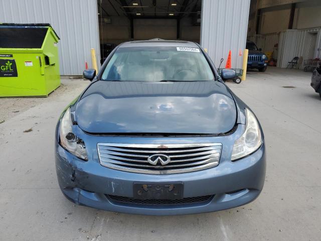 JNKBV61F88M278549 - 2008 INFINITI G35 BLUE photo 5