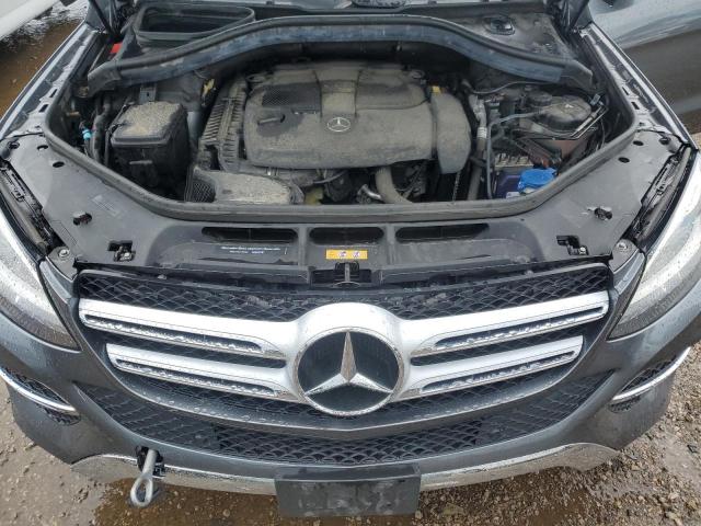 4JGDA5HB8JB028275 - 2018 MERCEDES-BENZ GLE 350 4MATIC GRAY photo 11