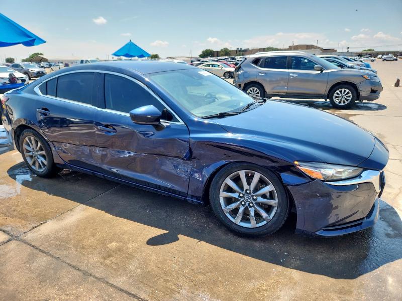 JM1GL1UM2J1327245 - 2018 MAZDA 6 SPORT Bleu photo 4