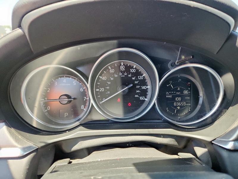 JM1GL1UM2J1327245 - 2018 MAZDA 6 SPORT Bleu photo 9