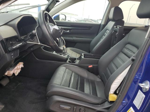 7FARS4H71PE018257 - 2023 HONDA CR-V EXL BLUE photo 7