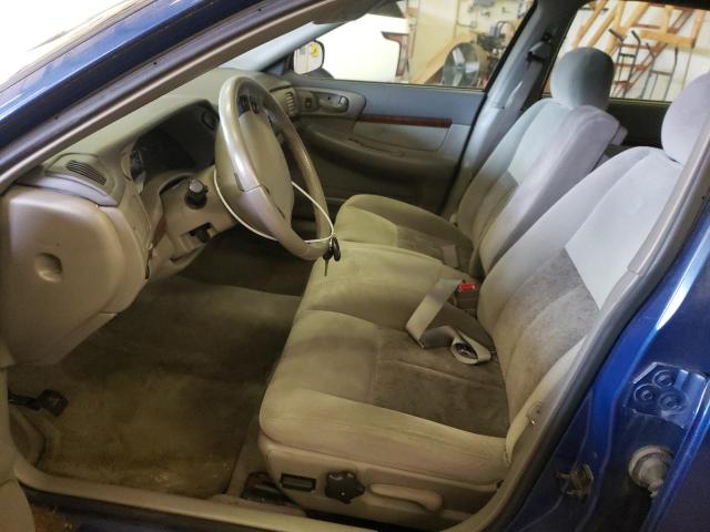 2G1WF52E849176667 - 2004 CHEVROLET IMPALA BLUE photo 7