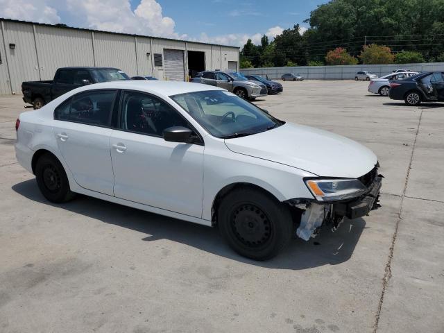 3VW2K7AJ2FM417478 - 2015 VOLKSWAGEN JETTA BASE Blanc photo 4