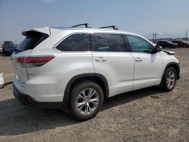 5TDJKRFH8FS213557 - 2015 TOYOTA HIGHLANDER XLE 白色 照片 3