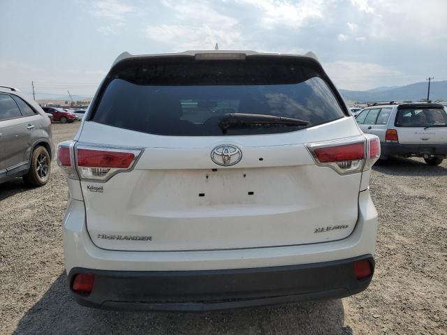 5TDJKRFH8FS213557 - 2015 TOYOTA HIGHLANDER XLE 白色 照片 6