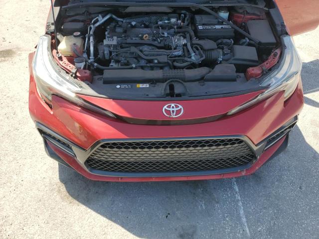 5YFS4RCE8LP041284 - 2020 TOYOTA COROLLA SE RED photo 11