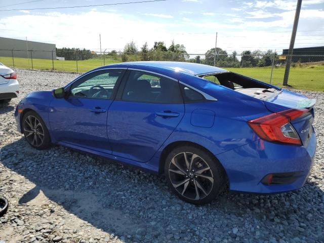 2HGFC2F82LH594392 - 2020 HONDA CIVIC SPORT 蓝色 照片 2