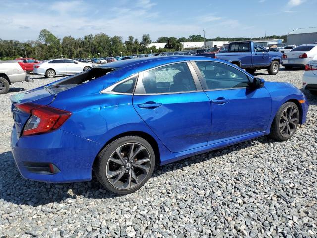 2HGFC2F82LH594392 - 2020 HONDA CIVIC SPORT 蓝色 照片 3