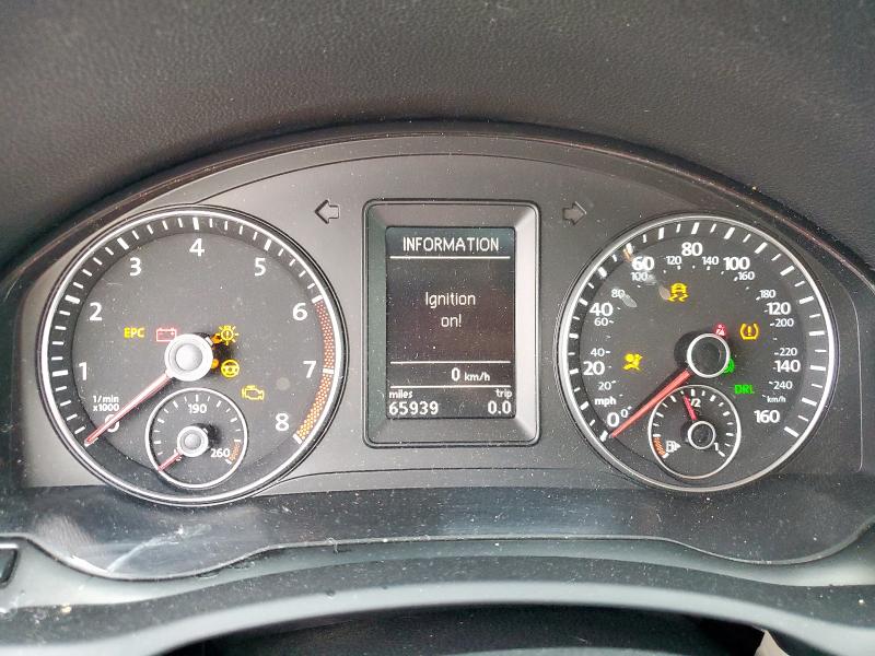 WVWFW7AH8CV011891 - 2012 VOLKSWAGEN EOS LUX GRAY photo 9