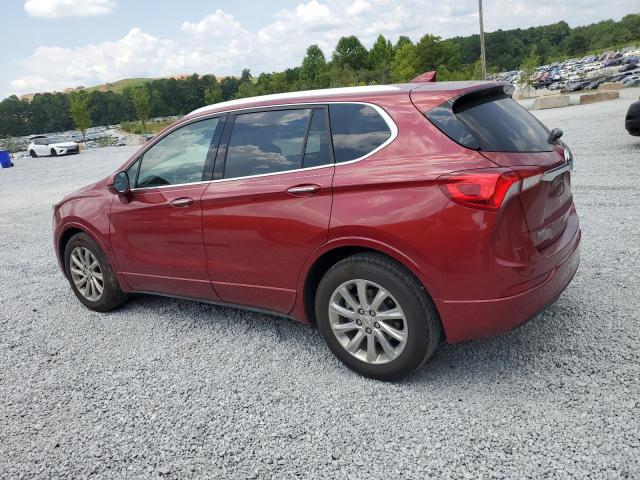 LRBFXCSA2KD063527 - 2019 BUICK ENVISION ESSENCE RED photo 2