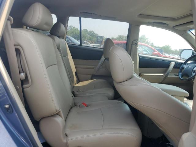 5TDBK3EH0DS268150 - 2013 TOYOTA HIGHLANDER BASE Синій фото 10