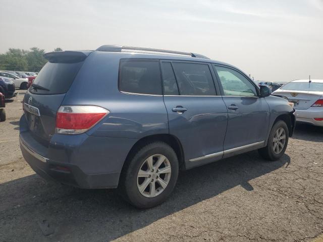 5TDBK3EH0DS268150 - 2013 TOYOTA HIGHLANDER BASE Синій фото 3