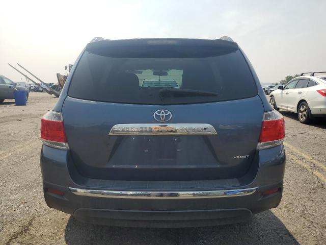 5TDBK3EH0DS268150 - 2013 TOYOTA HIGHLANDER BASE Синій фото 6