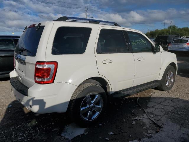 1FMCU9E7XAKA79822 - 2010 FORD ESCAPE LIMITED WHITE photo 3