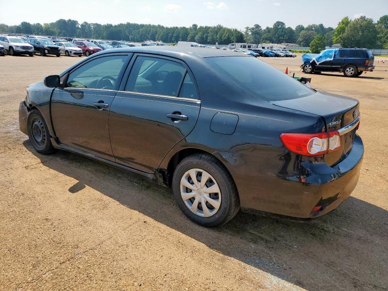 5YFBU4EE4DP138595 - 2013 TOYOTA COROLLA BASE Սև լուսանկար 2