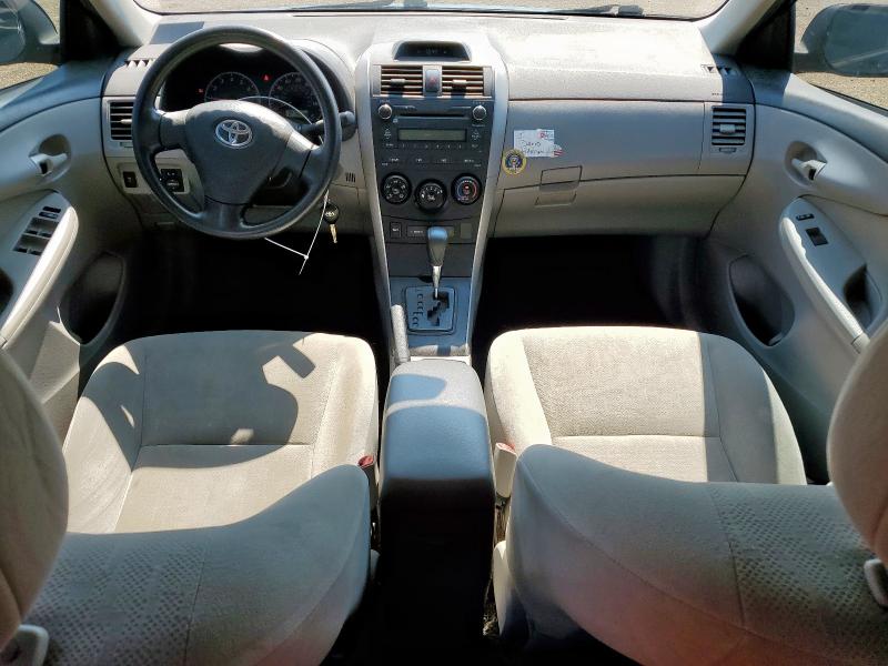 5YFBU4EE4DP138595 - 2013 TOYOTA COROLLA BASE Սև լուսանկար 8