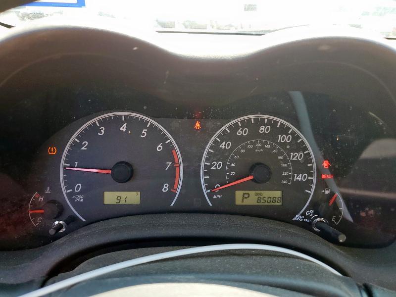 5YFBU4EE4DP138595 - 2013 TOYOTA COROLLA BASE Սև լուսանկար 9