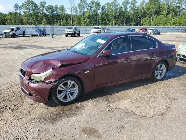 WBANU53549C120276 - 2009 BMW 528 I BURGUNDY photo 1