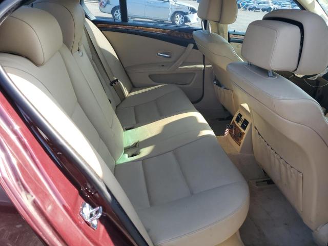 WBANU53549C120276 - 2009 BMW 528 I BURGUNDY photo 10