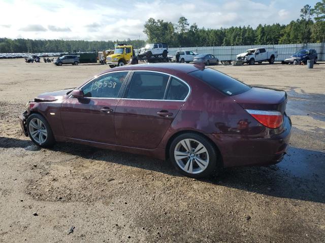 WBANU53549C120276 - 2009 BMW 528 I BURGUNDY photo 2