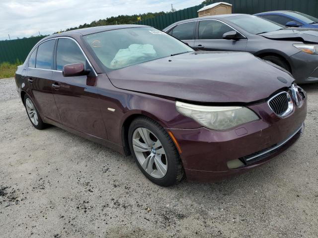 WBANU53549C120276 - 2009 BMW 528 I BURGUNDY photo 4