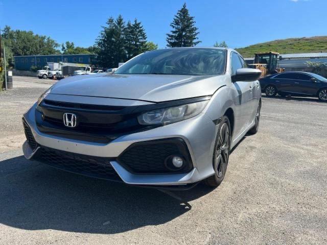 SHHFK7H58JU429451 - 2018 HONDA CIVIC EX GRAY photo 2