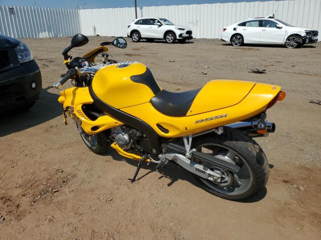 SMT605FM1YJ096326 - 2000 TRIUMPH MOTORCYCLE SPRINT RS YELLOW photo 2