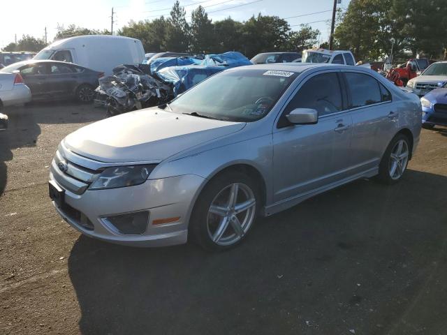 3FAHP0DC8AR416825 - 2010 FORD FUSION SPORT SILVER photo 1