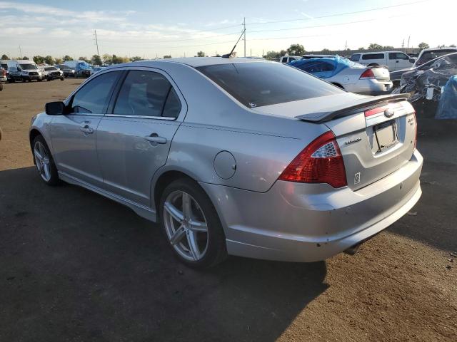 3FAHP0DC8AR416825 - 2010 FORD FUSION SPORT SILVER photo 2