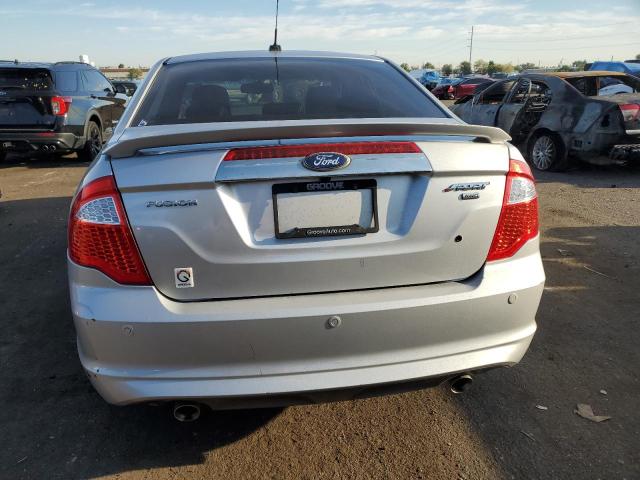 3FAHP0DC8AR416825 - 2010 FORD FUSION SPORT SILVER photo 6