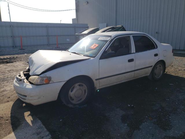 1NXBR12E5YZ324381 - 2000 TOYOTA COROLLA VE WHITE photo 1