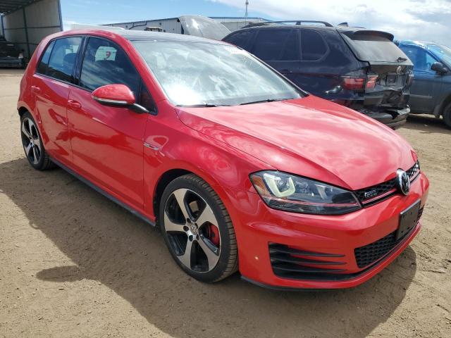 3VW4T7AU8GM028135 - 2016 VOLKSWAGEN GTI S/SE RED photo 4