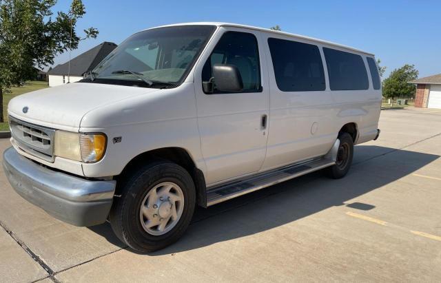 1FBSS31L3XHA69911 - 1999 FORD ECONOLINE E350 SUPER DUTY WAGON WHITE photo 2