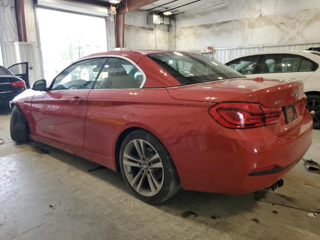 WBA4Z3C58JEC56374 - 2018 BMW 430XI RED photo 2