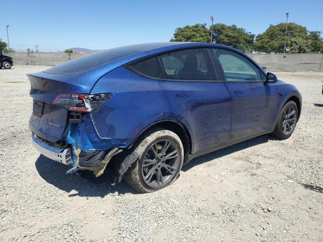 7SAYGDEE5SF219134 - 2025 TESLA MODEL Y ლურჯი ფოტო 3