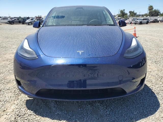 7SAYGDEE5SF219134 - 2025 TESLA MODEL Y ლურჯი ფოტო 5