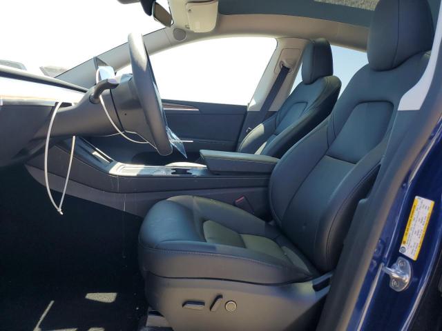 7SAYGDEE5SF219134 - 2025 TESLA MODEL Y ლურჯი ფოტო 7