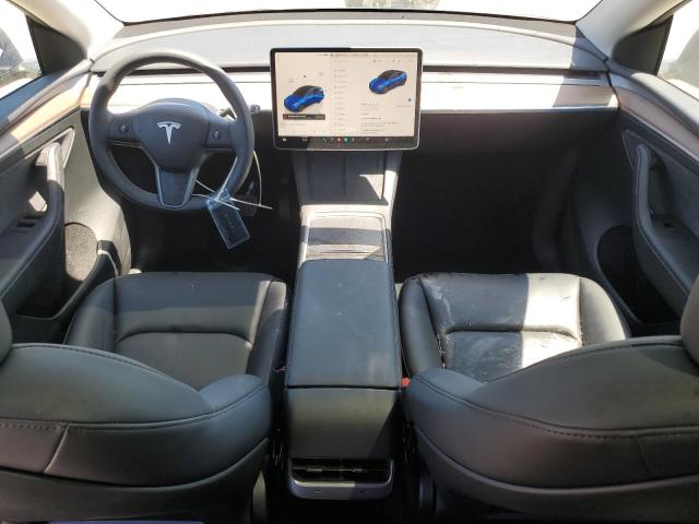 7SAYGDEE5SF219134 - 2025 TESLA MODEL Y ლურჯი ფოტო 8