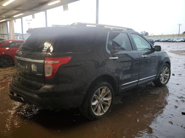 1FM5K8F87DGC70847 - 2013 FORD EXPLORER LIMITED Czarny zdjęcie 3