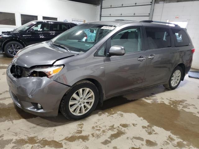2017 TOYOTA SIENNA XLE, 
