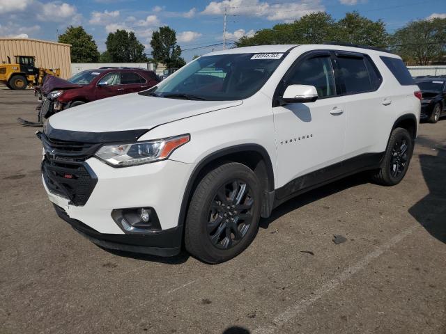 1GNERJKX6KJ124757 - 2019 CHEVROLET TRAVERSE RS WHITE photo 1