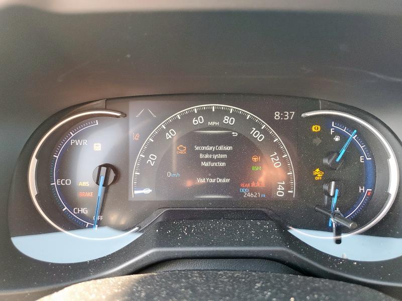 2T3T6RFV6RW049652 - 2024 TOYOTA RAV4 SE WHITE photo 9